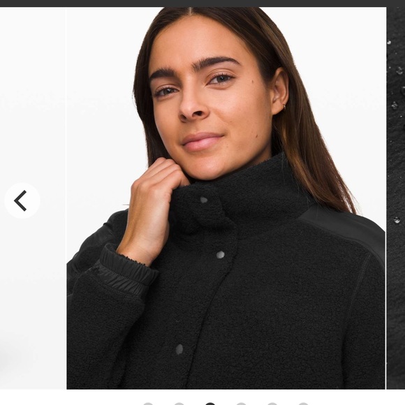 Lululemon Go Cozy Jacket Size 4 Black - Picture 3 of 14